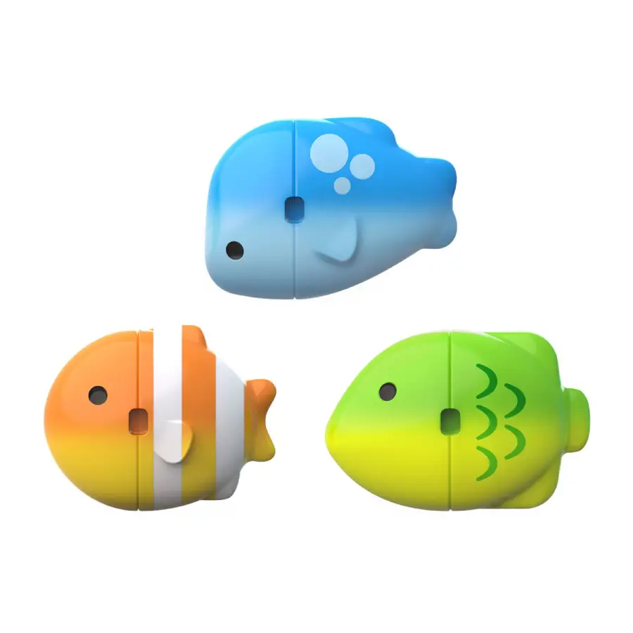 Munchkin игрушка для ванны цветные рыбки ColorMix Fish ™, 12+